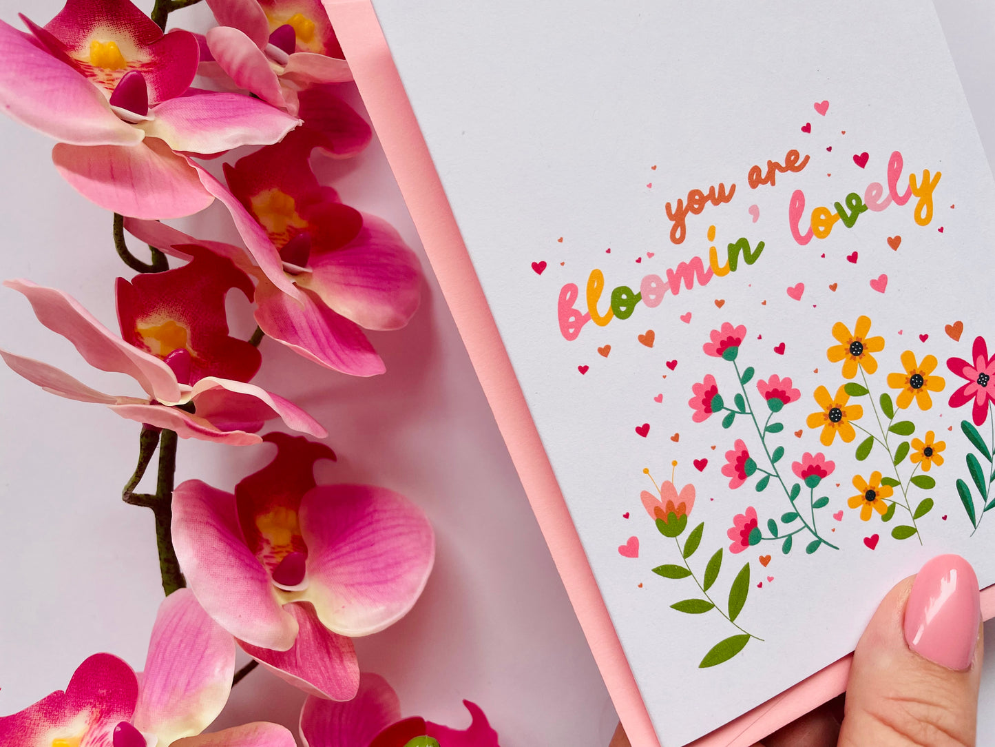 You Are Bloomin' Lovely A6 Greetings Card