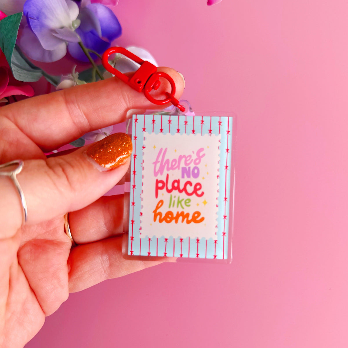 This Feels Like Home Keyring - Acrylic Double Sided Keyring