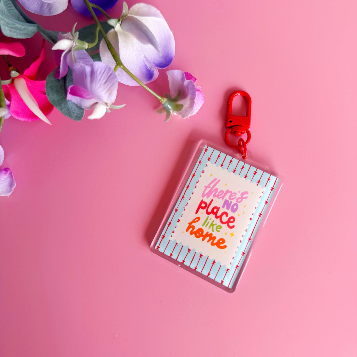 This Feels Like Home Keyring - Acrylic Double Sided Keyring