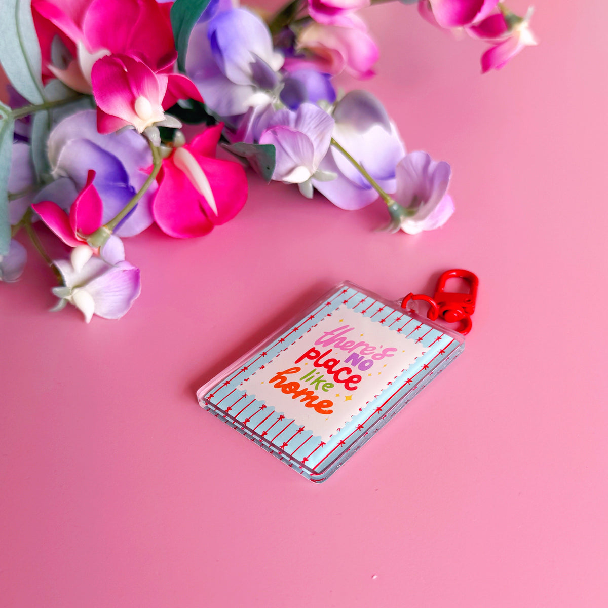 This Feels Like Home Keyring - Acrylic Double Sided Keyring