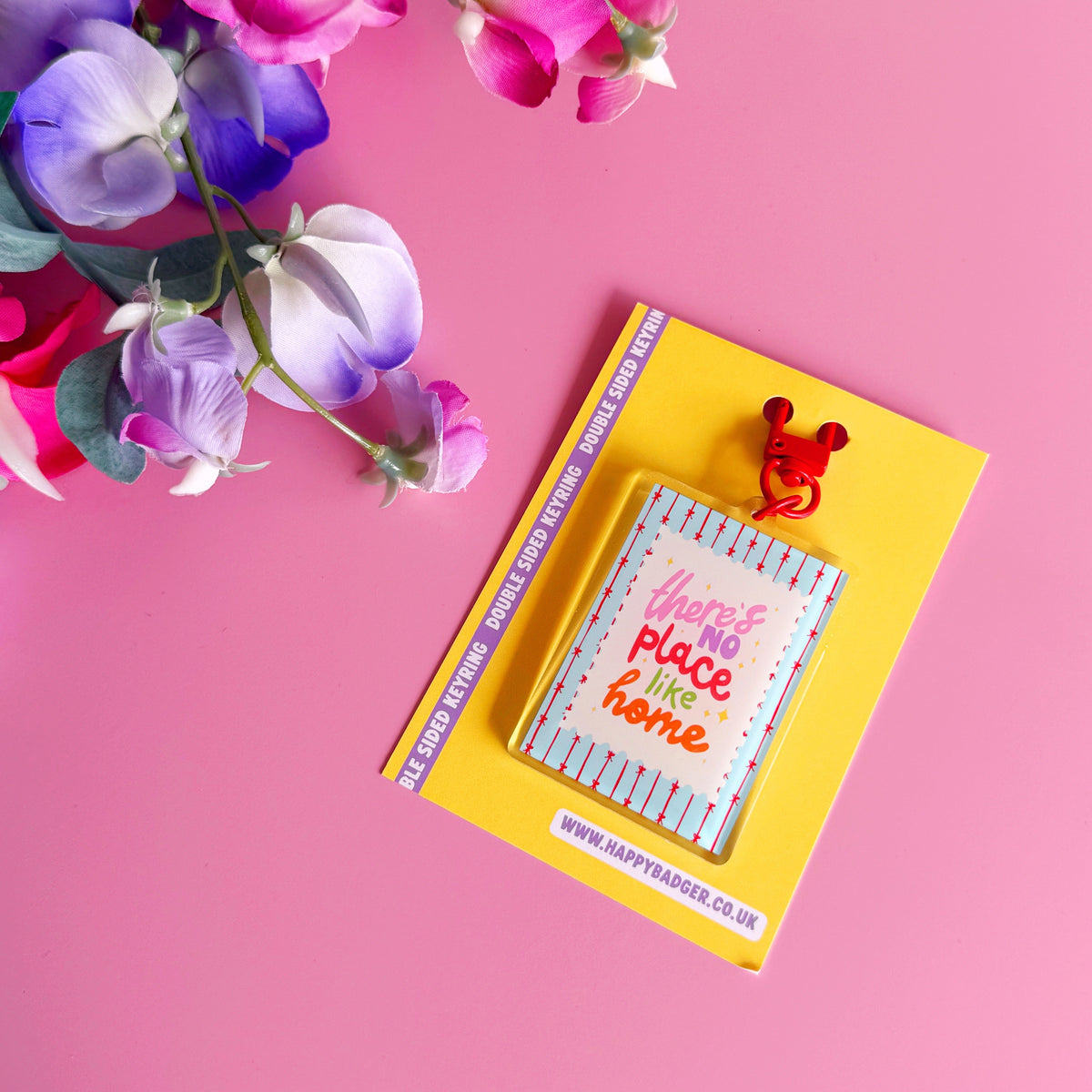 This Feels Like Home Keyring - Acrylic Double Sided Keyring