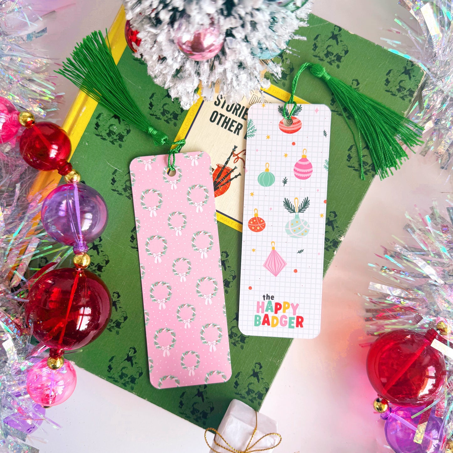 Christmas Wreath Bookmark