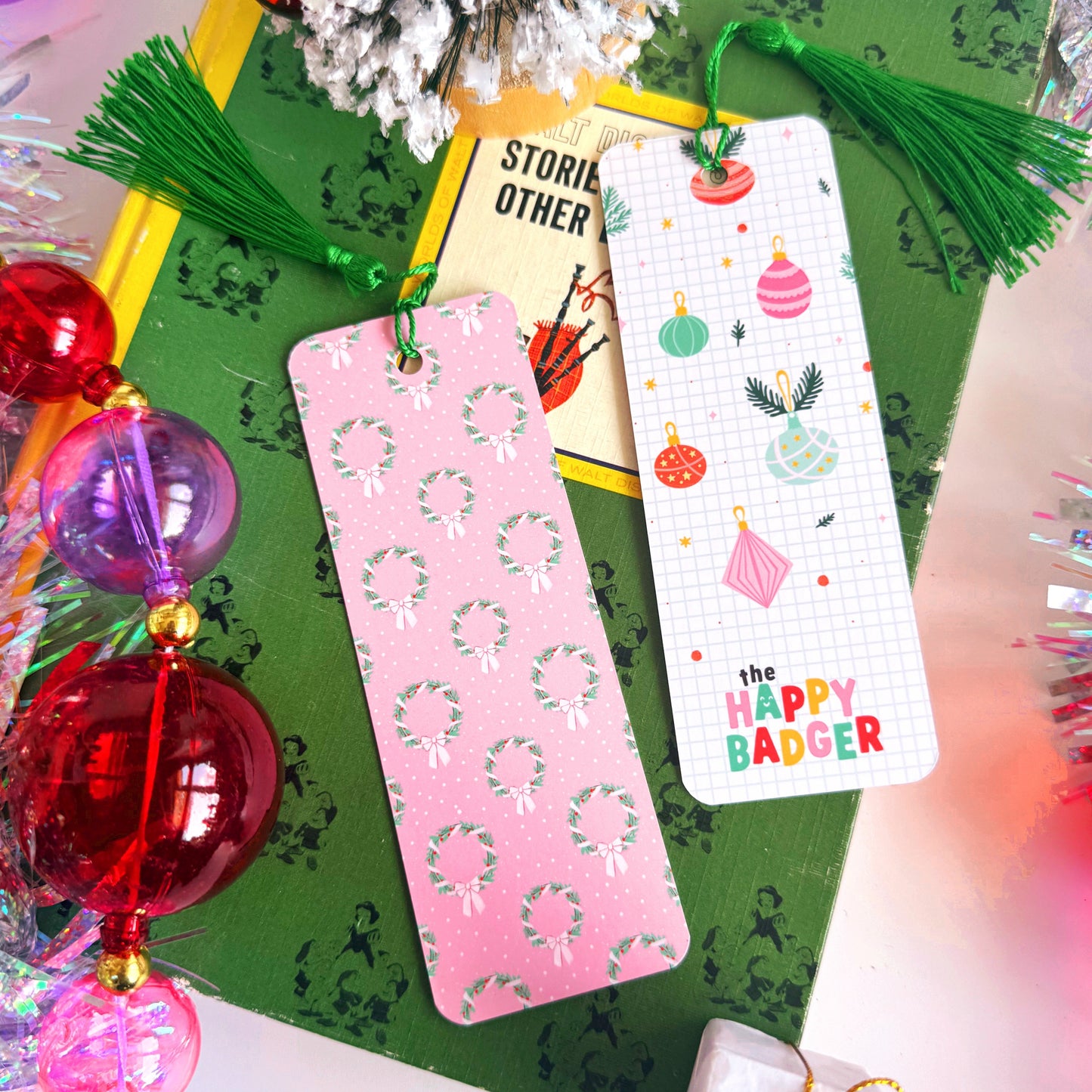 Christmas Wreath Bookmark