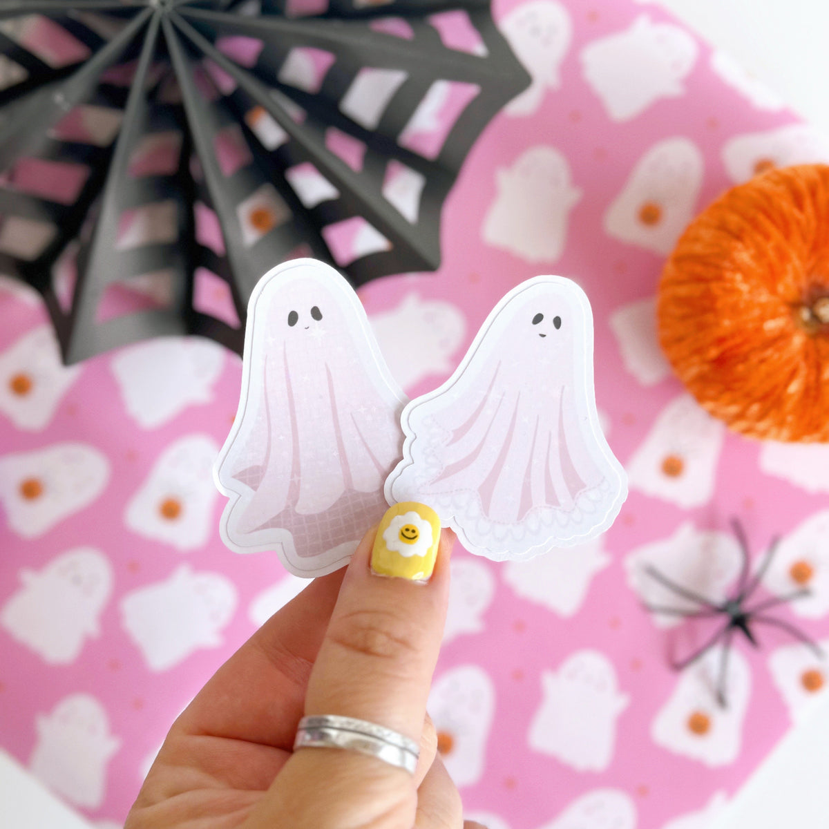 Ghost Stickers - Holographic Sticker