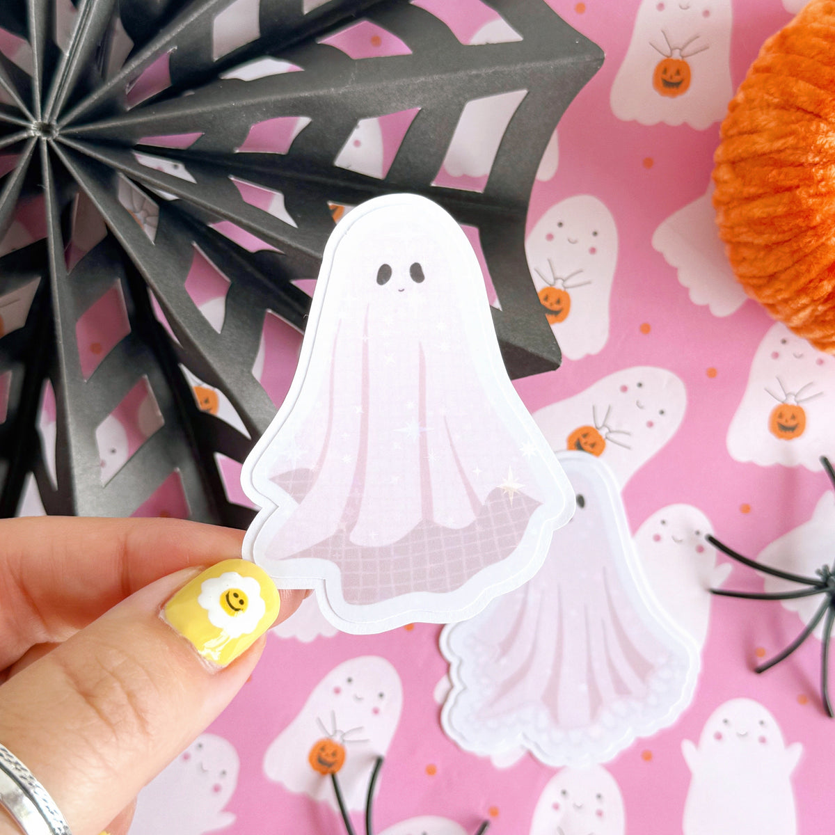 Ghost Stickers - Holographic Sticker