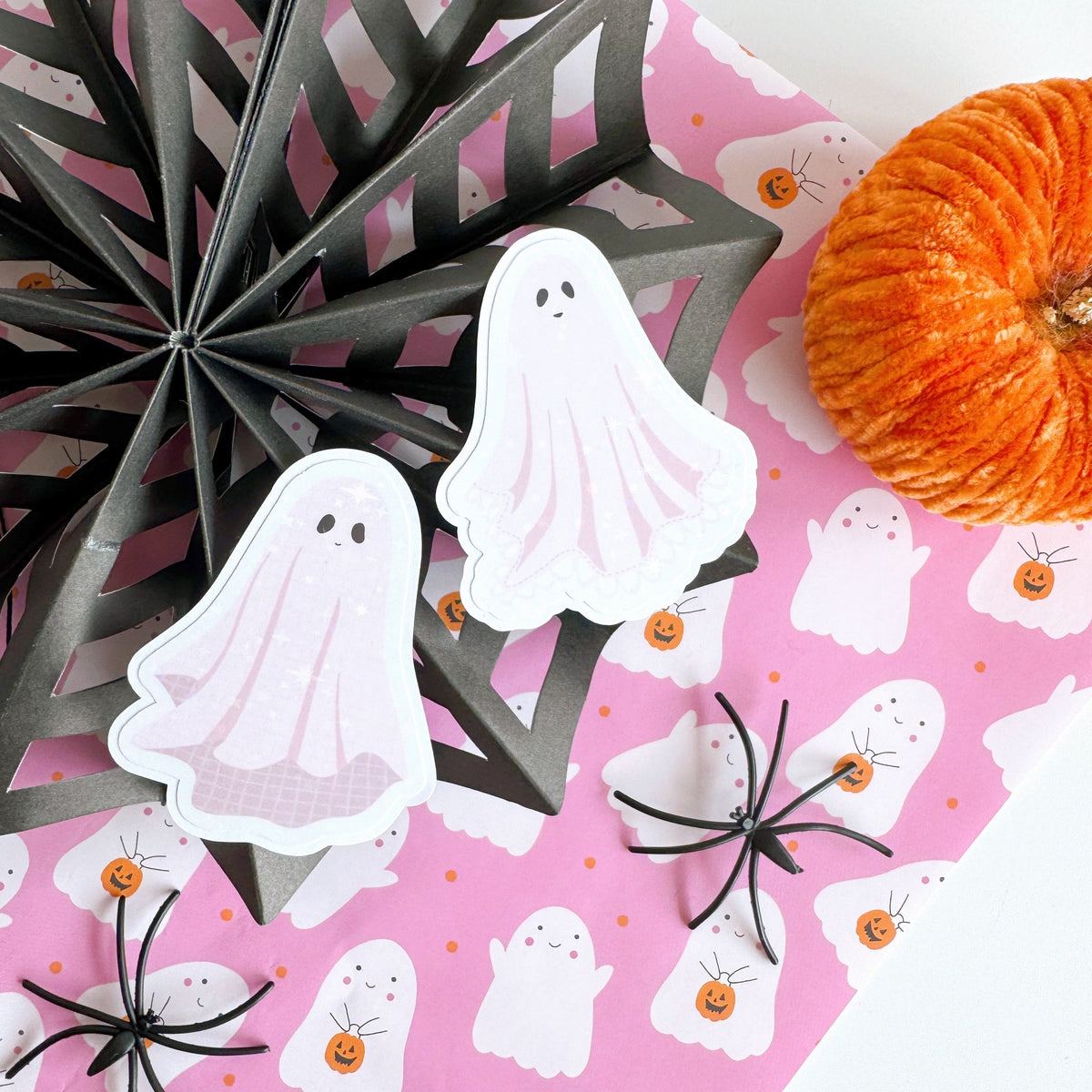 Ghost Stickers - Holographic Sticker
