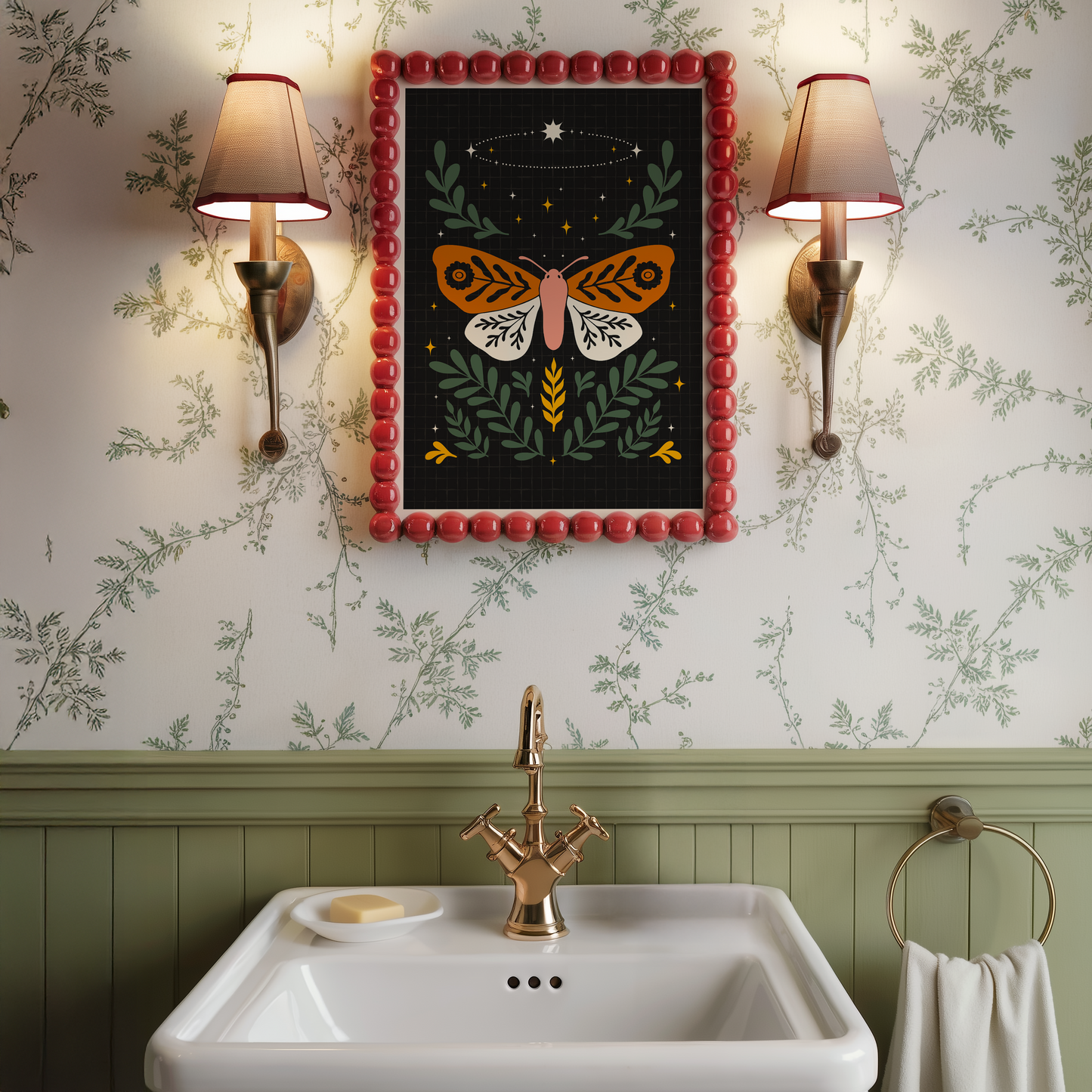 Orange Moth Print (Limited Edition Print)