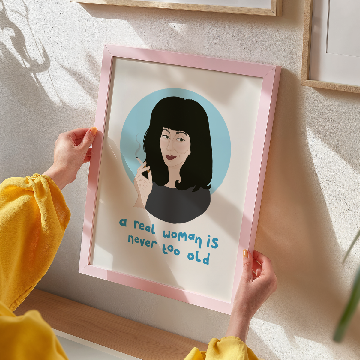 Cher - Mermaids Quote Print