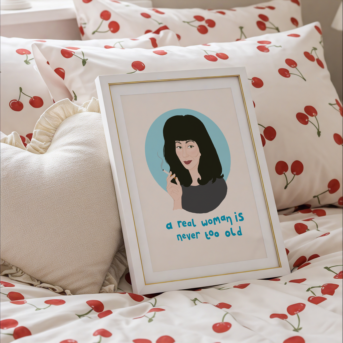 Cher - Mermaids Quote Print