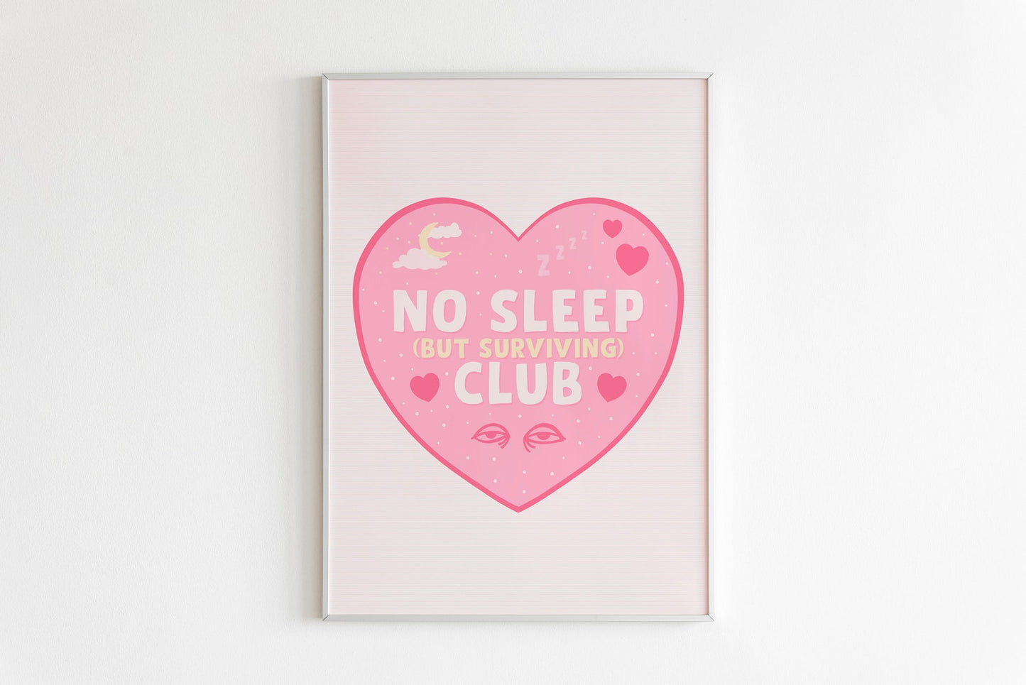 No Sleep Club Print