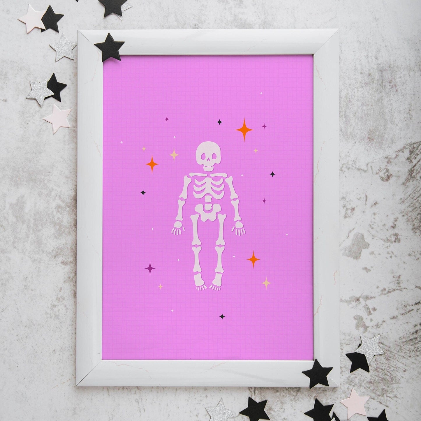 Skeleton Print