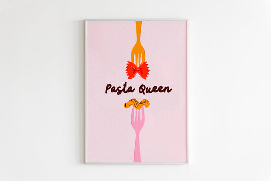 Pasta Queen Print