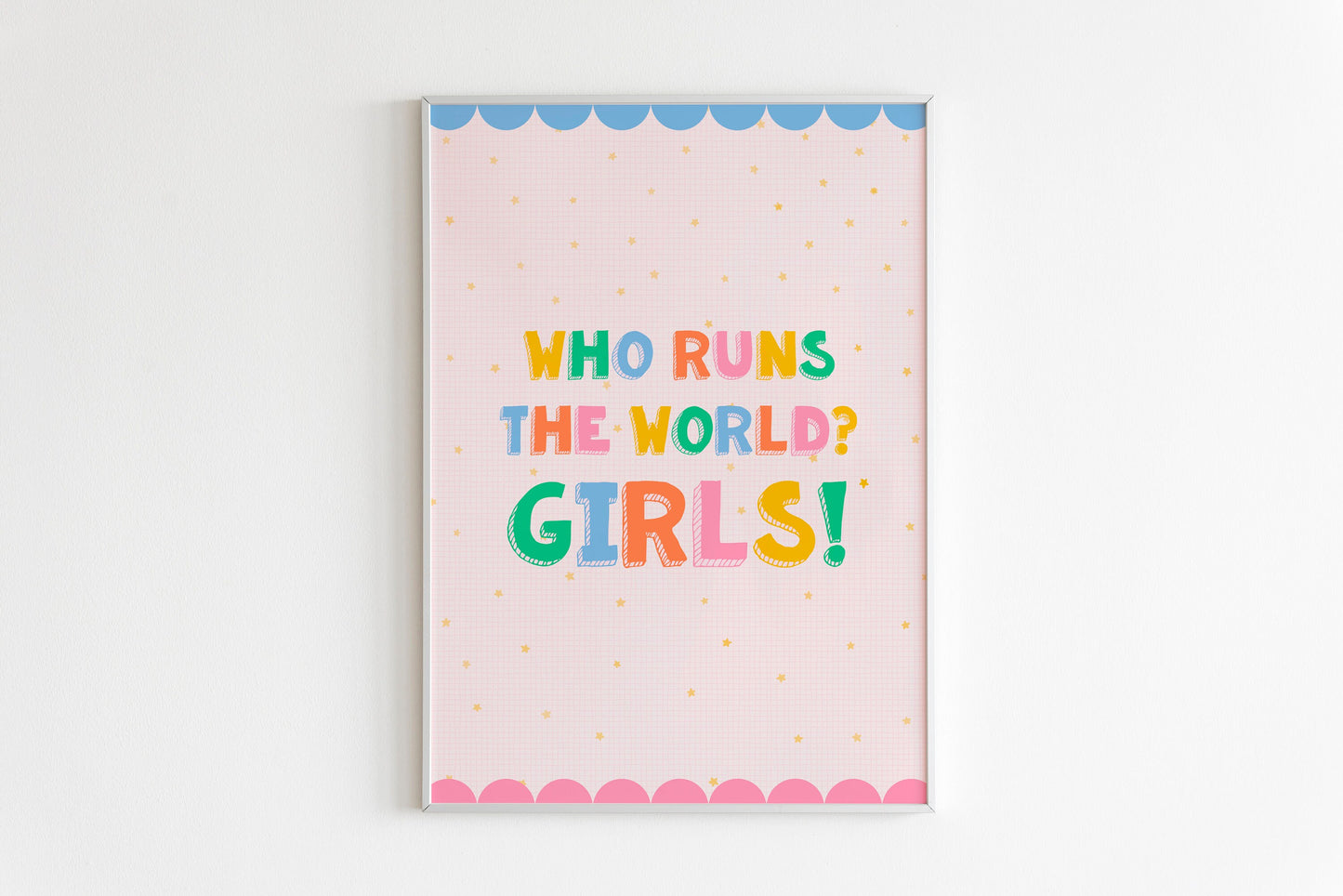 Who Runs The World Girls Print