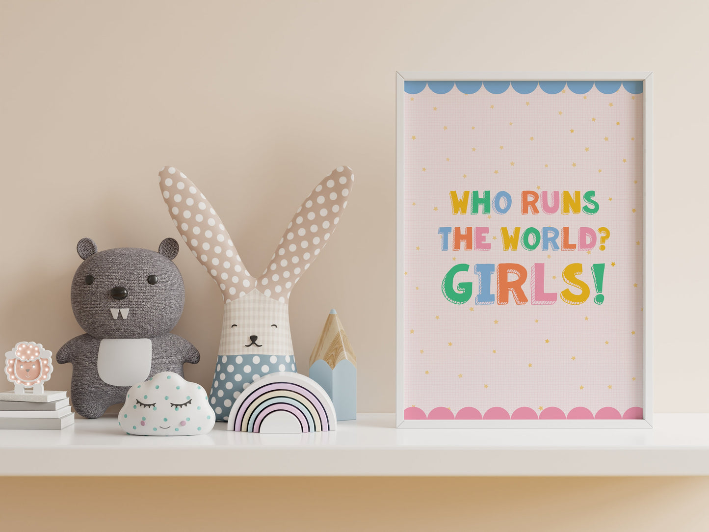 Who Runs The World Girls Print