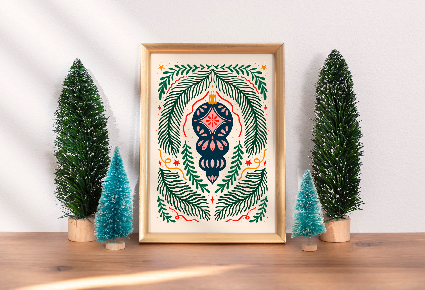 Christmas Bauble Print