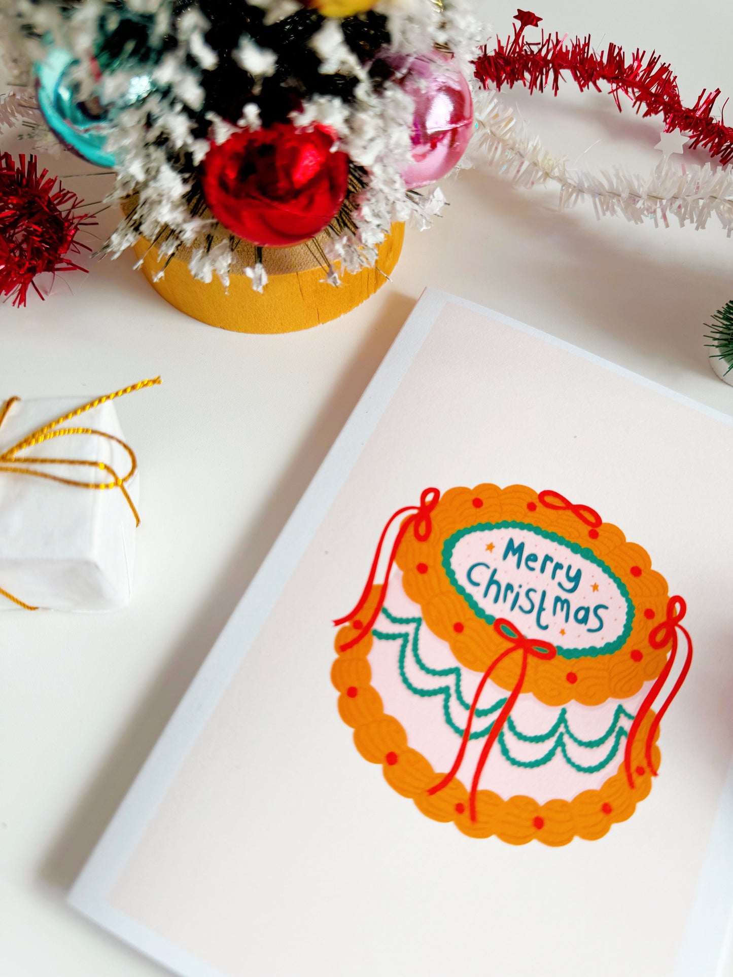 Christmas Cake Card