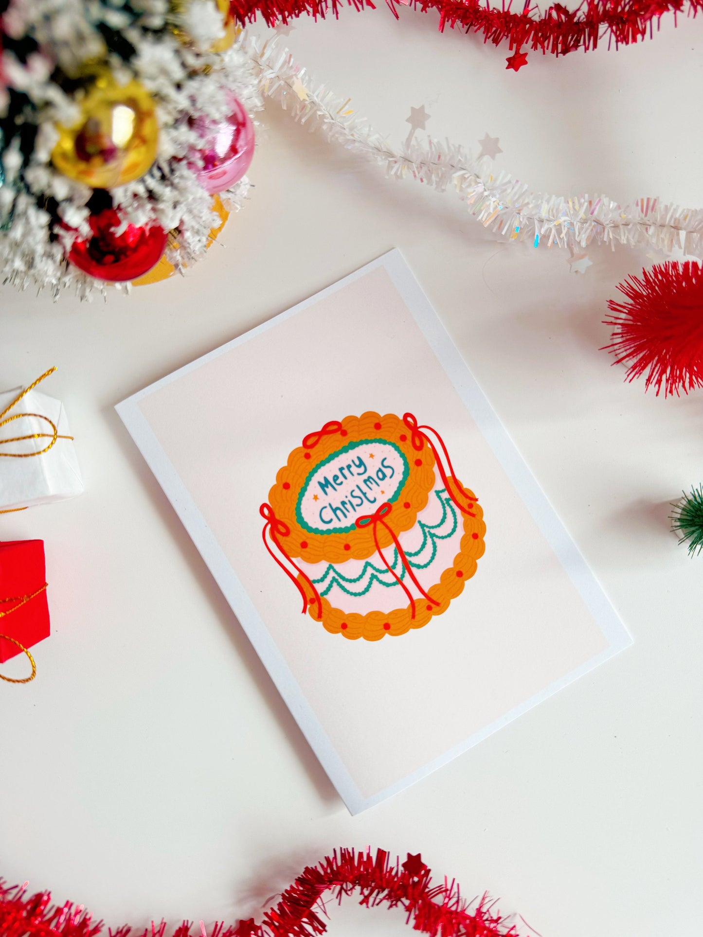 Christmas Cake Card