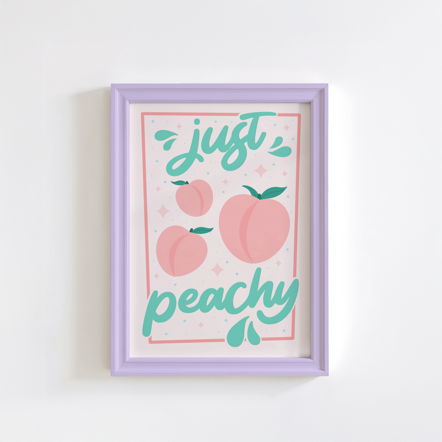 Just Peachy Print