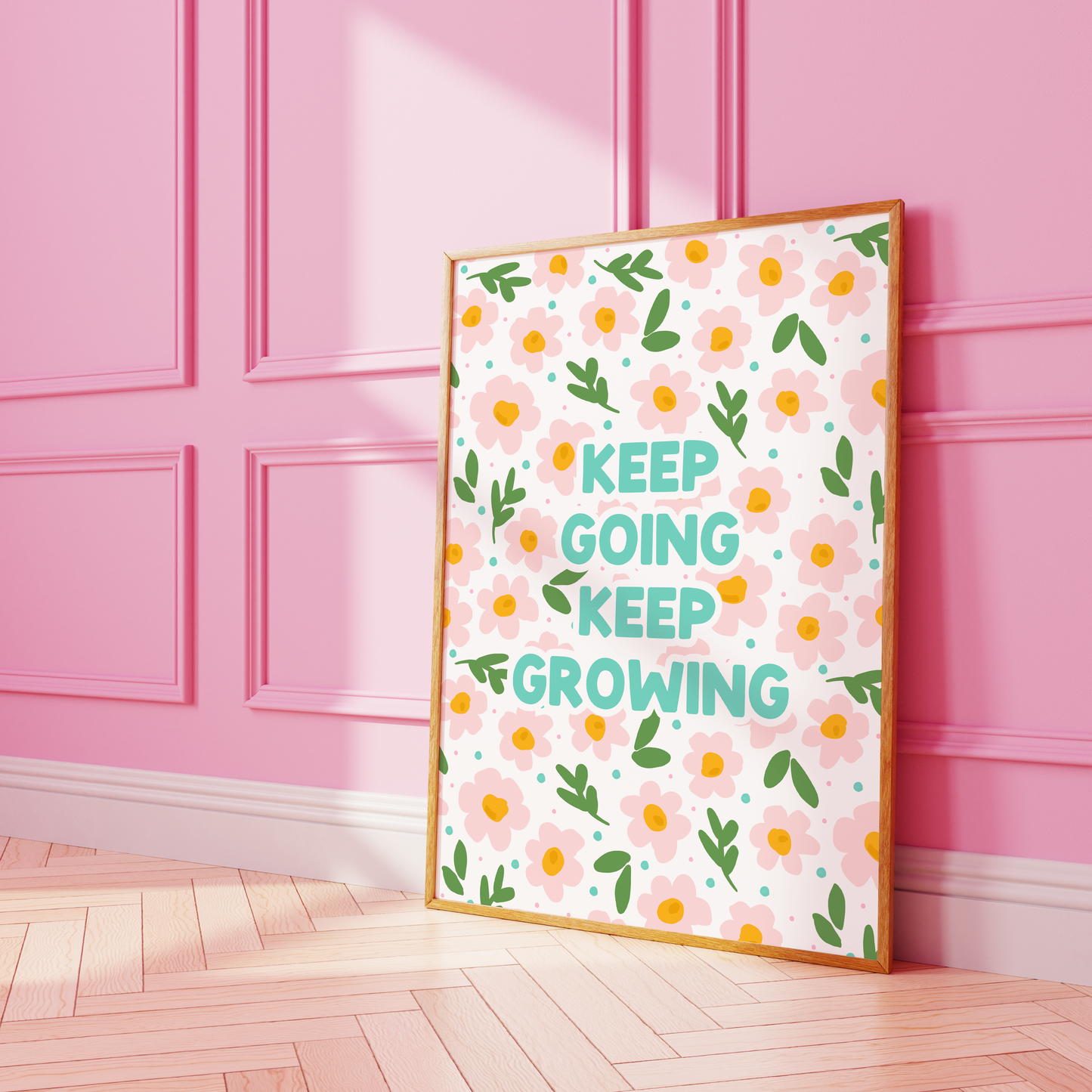 Keep Going Keep Growing Print