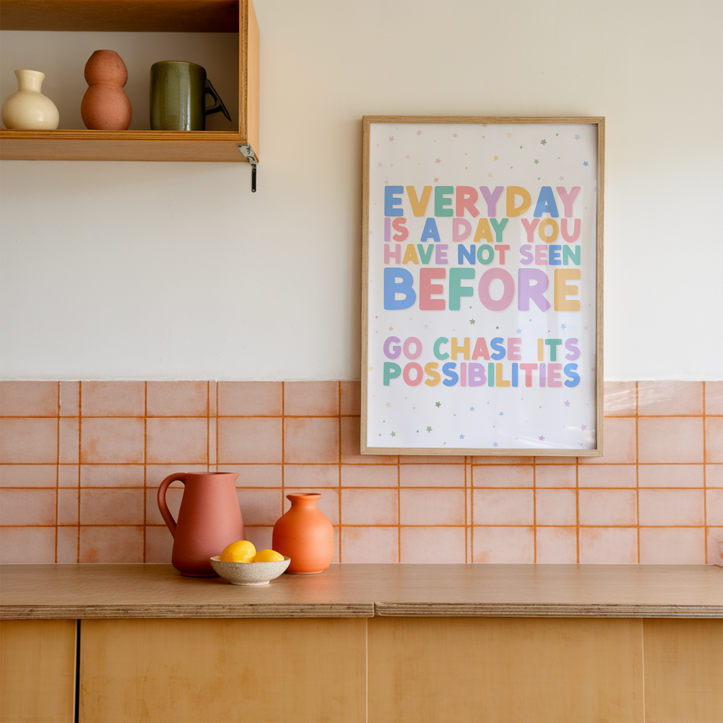 Everyday Is A Day You Have Not Seen Before Print