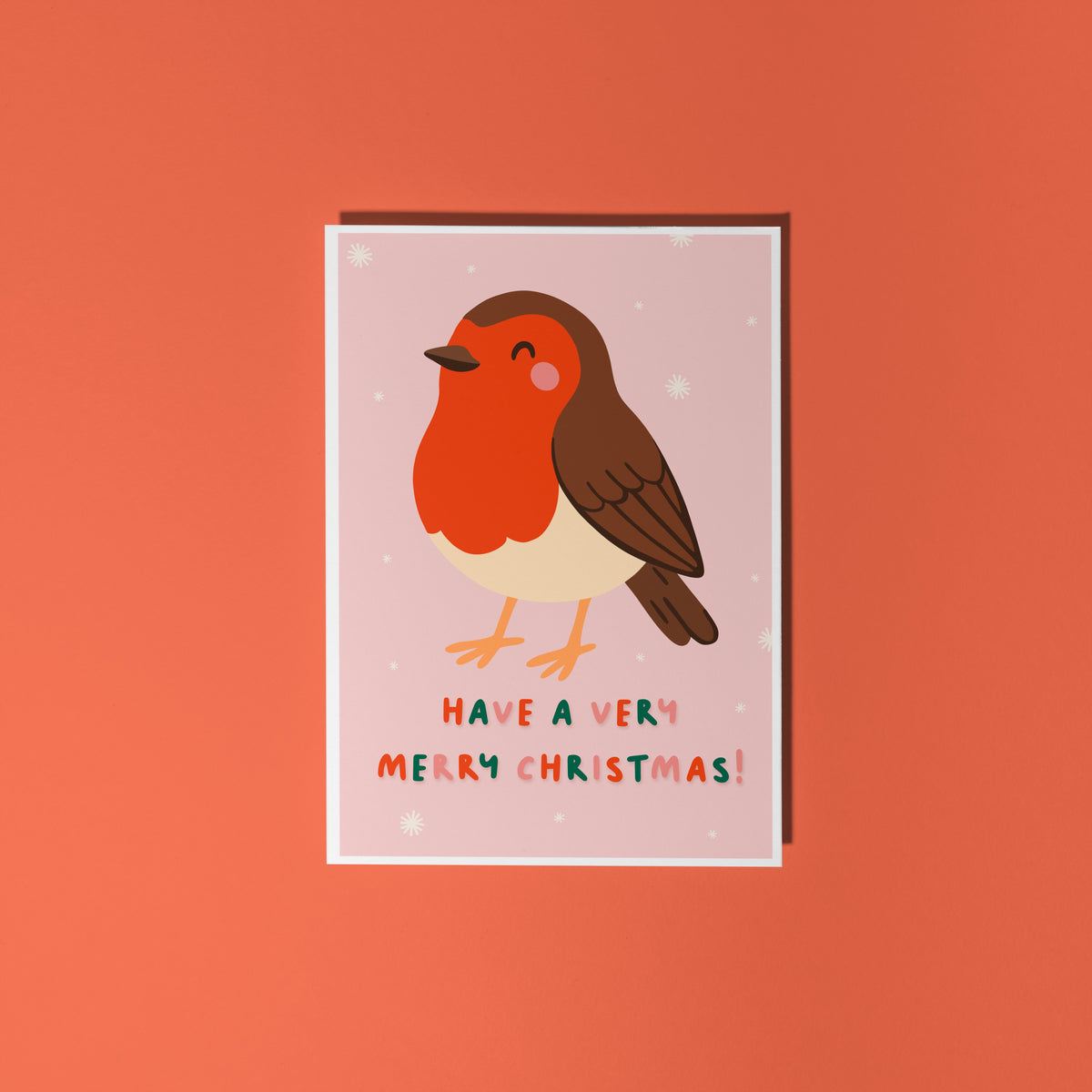 Christmas Robin Card