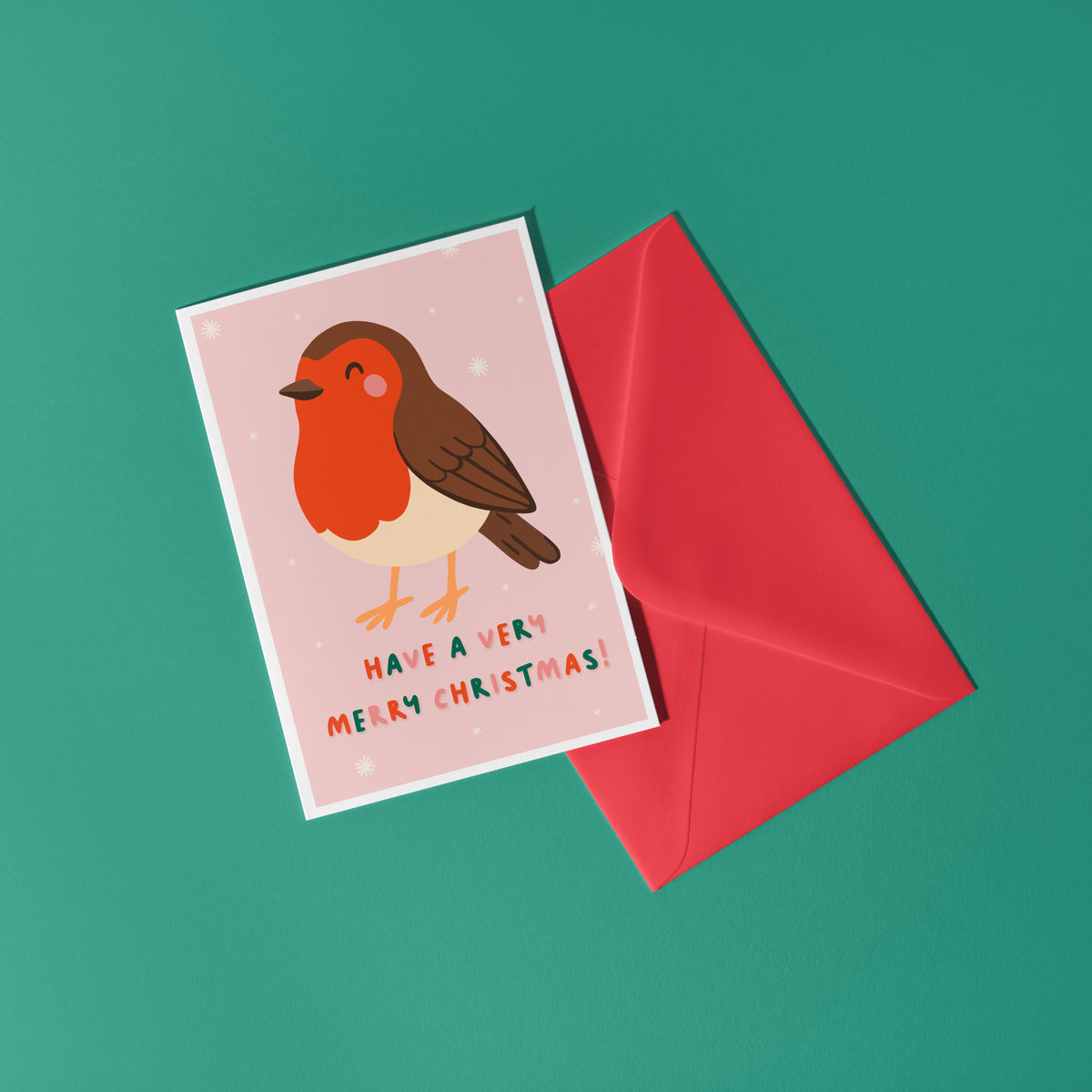 Christmas Robin Card