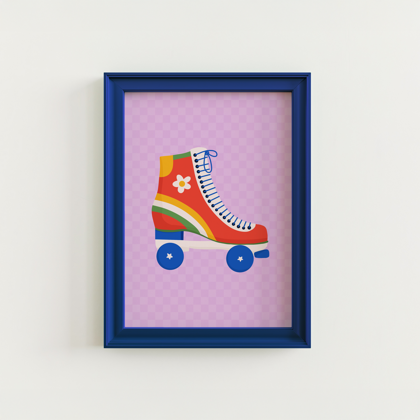 Roller Skates Art Print