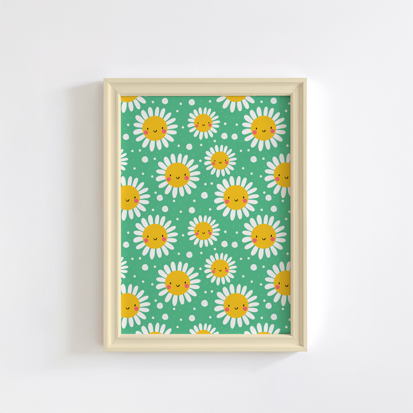 Happy Flower Print