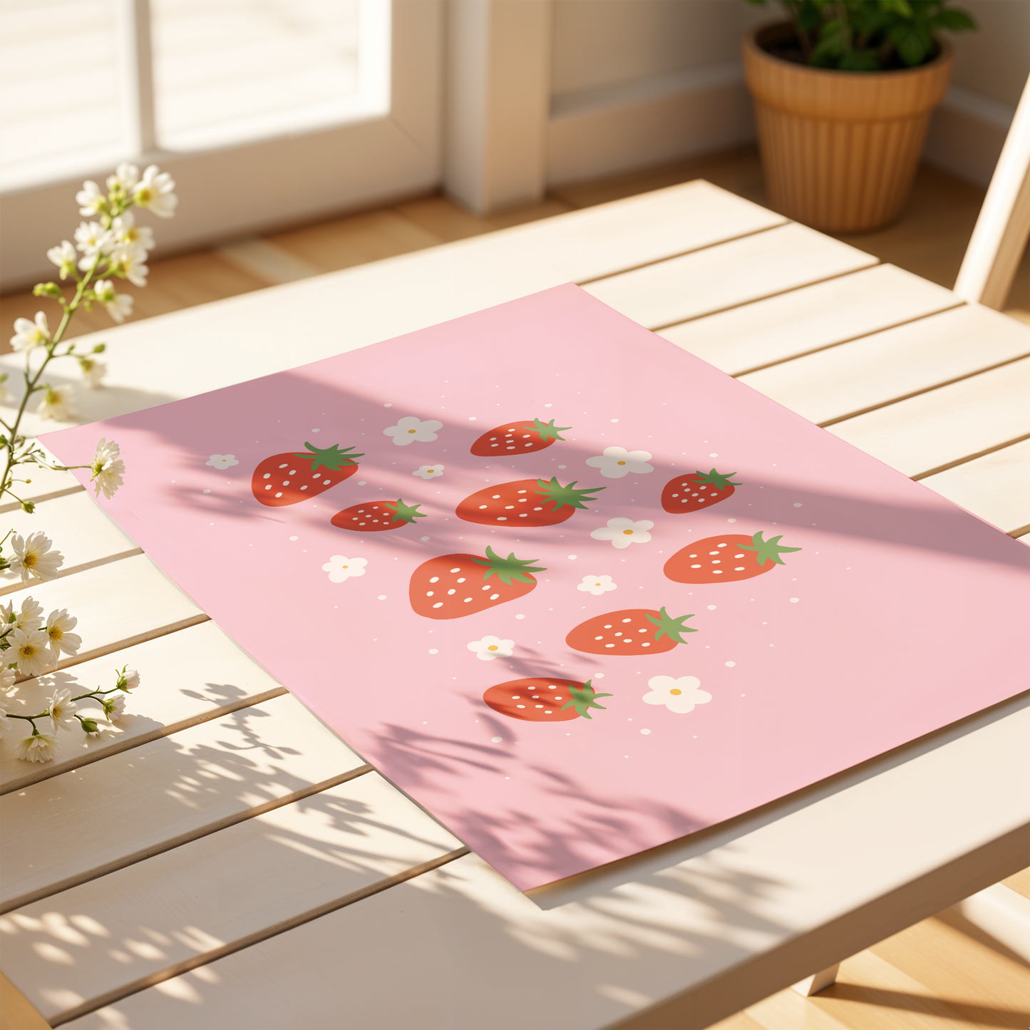 Strawberry Print