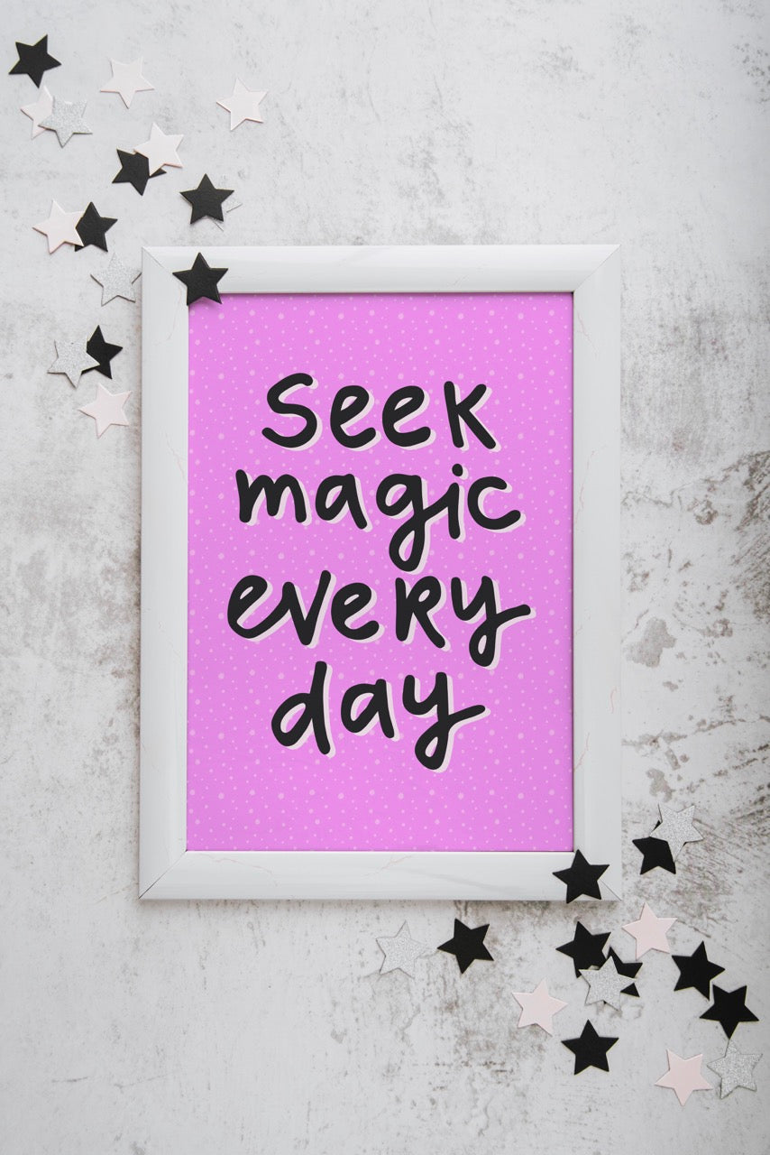 Seek Magic Everyday Print in Purple