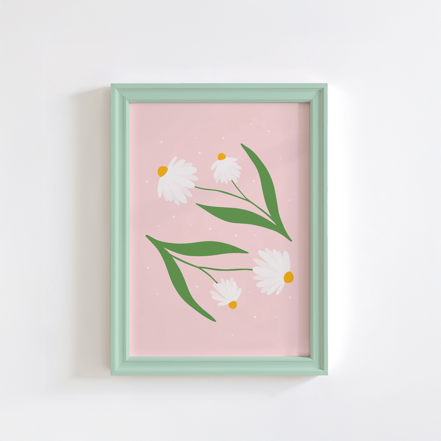 Two Daisies Print