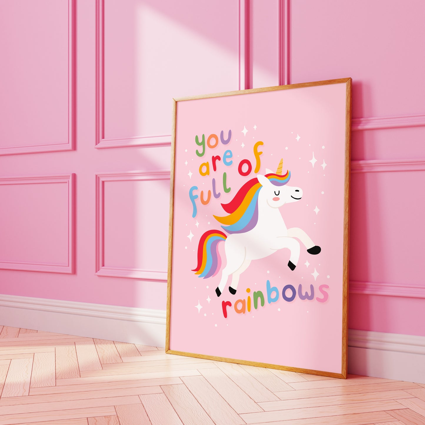 You Are Full Of Rainbows Print - Unicorn Wall Art