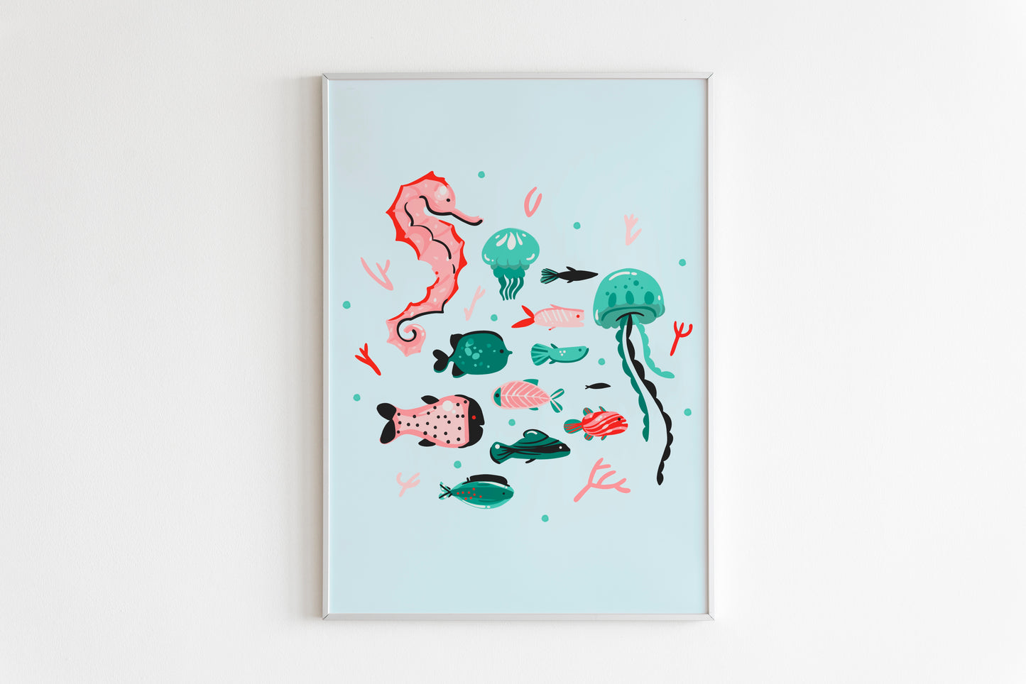 Underwater Scene Print