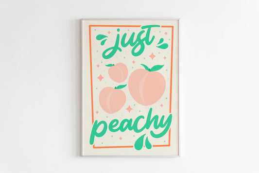 Just Peachy Print