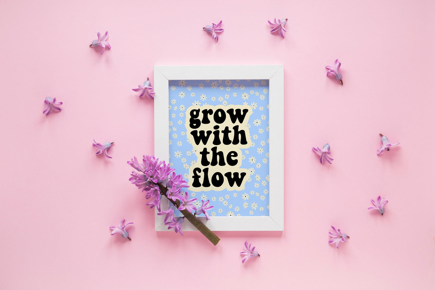 Grow With the Flow Print in Pastels