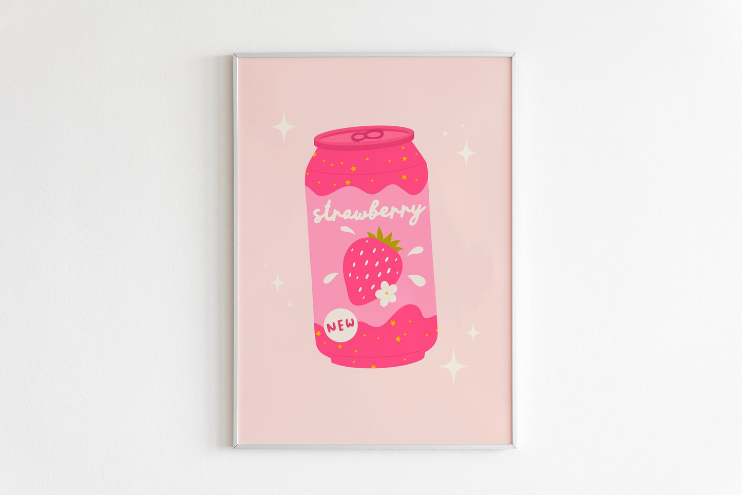 Strawberry Soda Print