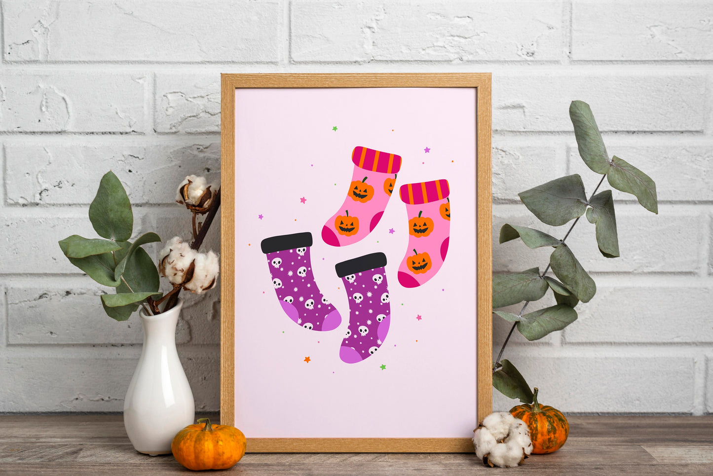 Halloween Socks Print