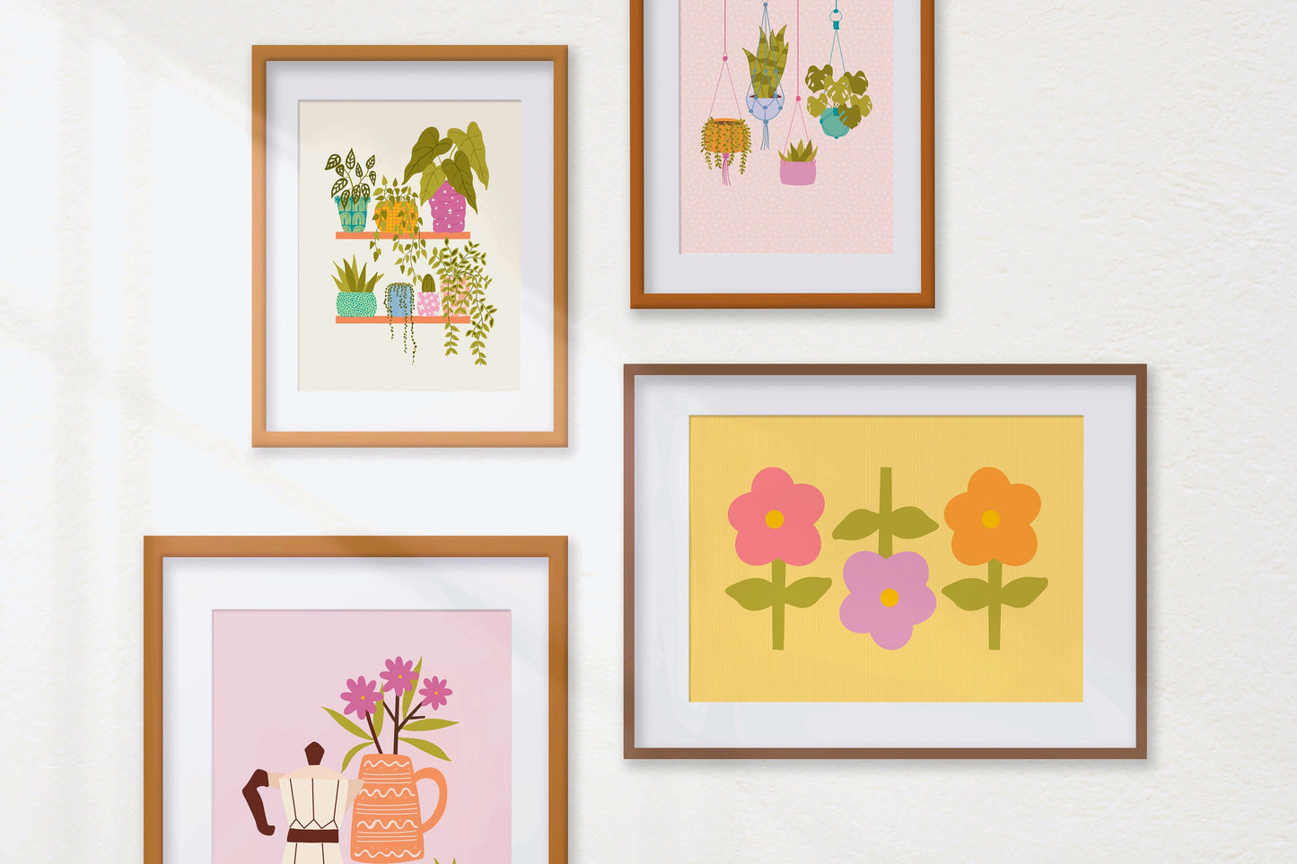 Hanging Plants Print
