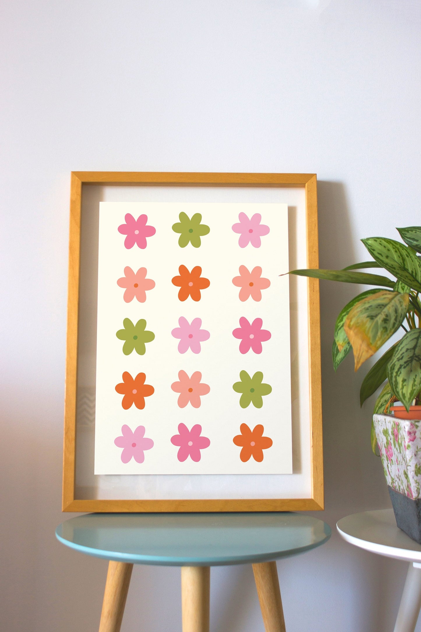Flower Pattern Print