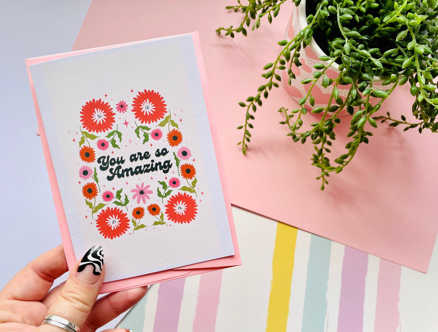 You Are So Amazing A6 Greetings Card