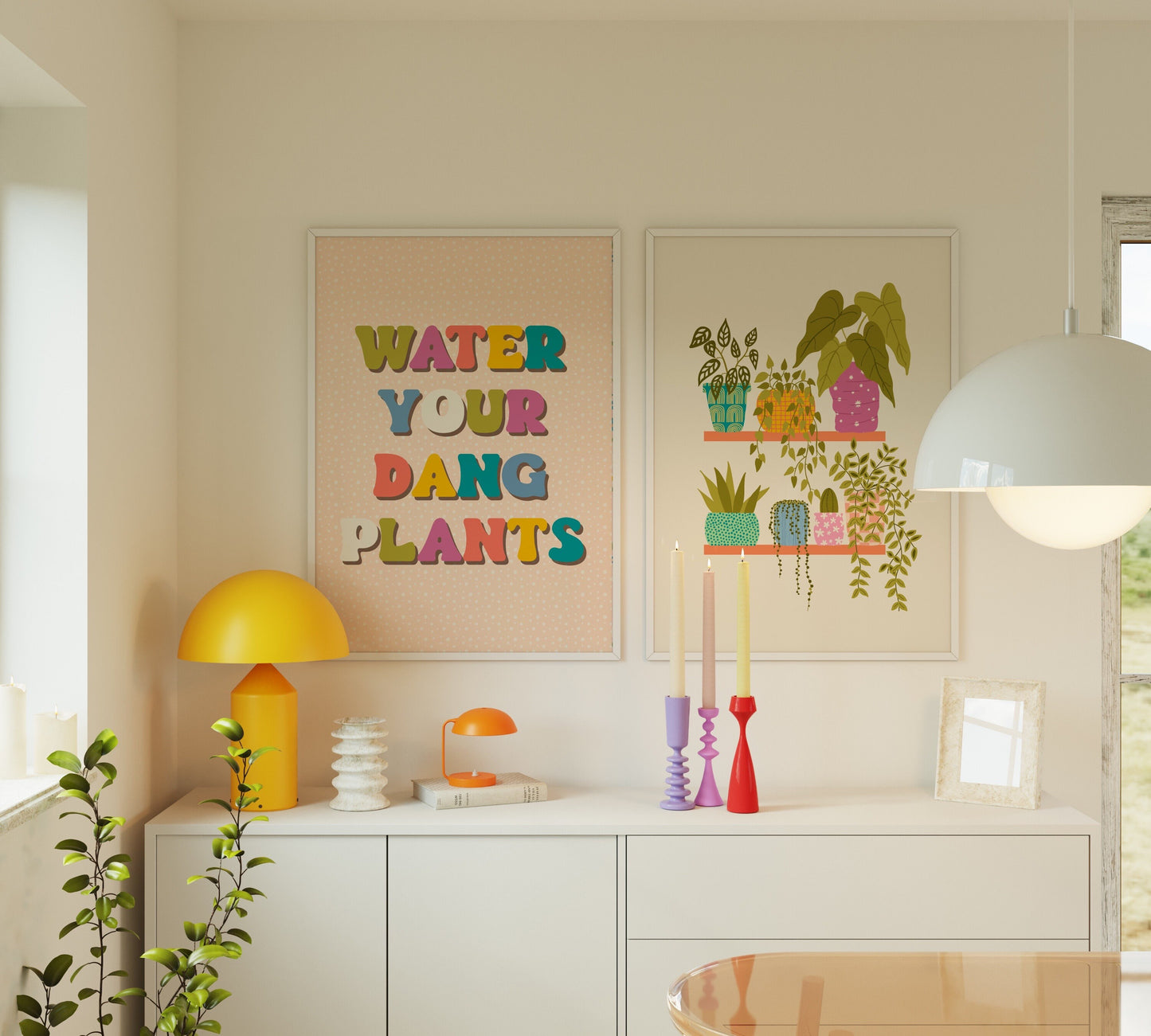 Water Your Plants Print