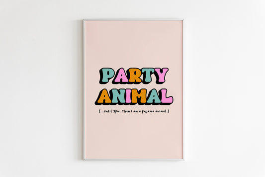 Party Animal Print