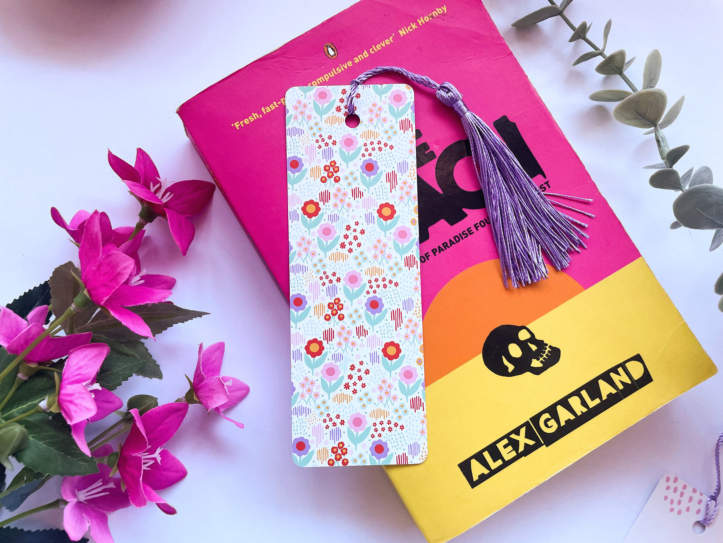 Flower Power Bookmark