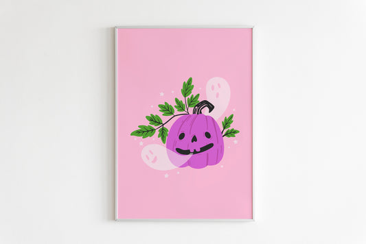 Spooky Pumpkin Print