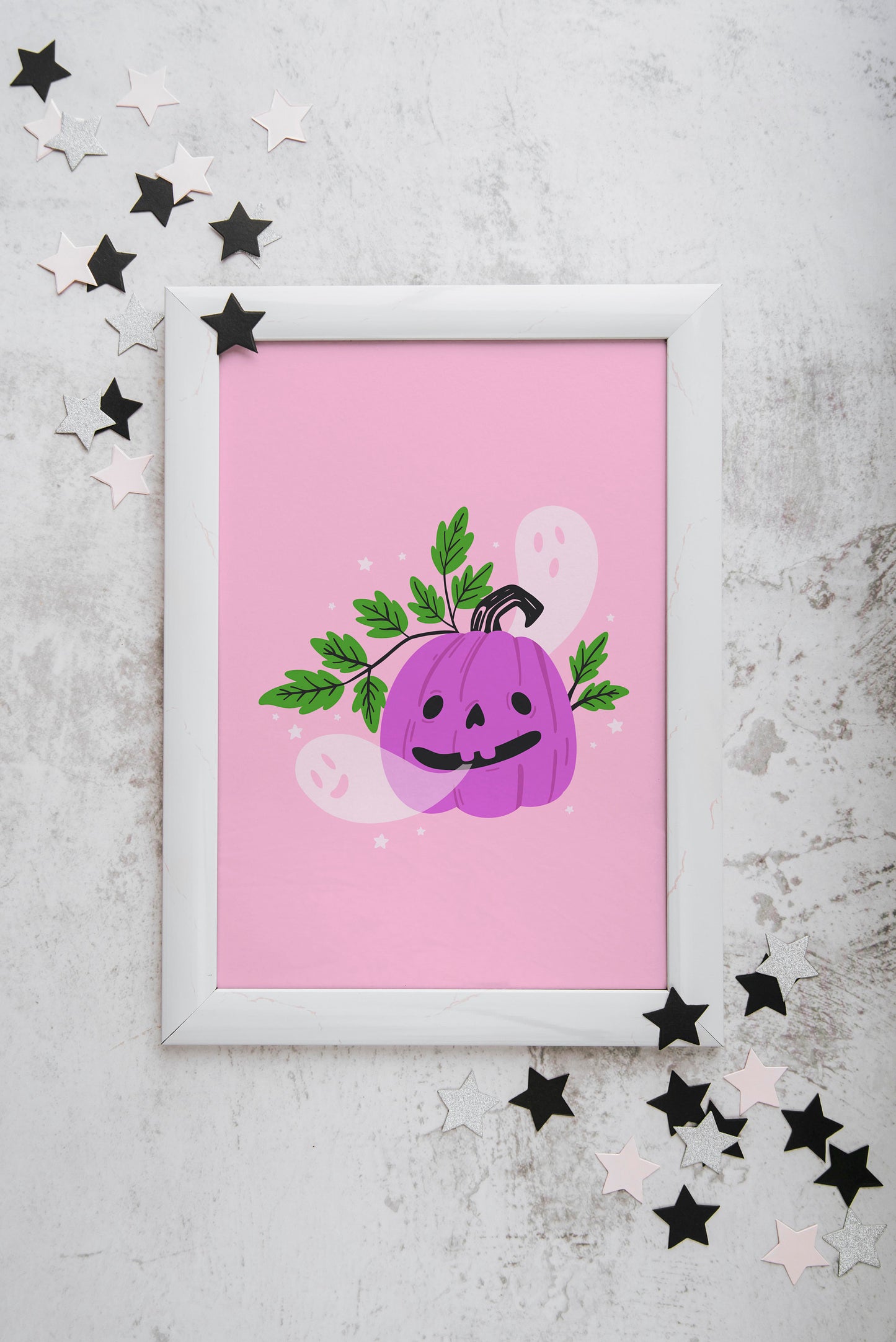 Spooky Pumpkin Print